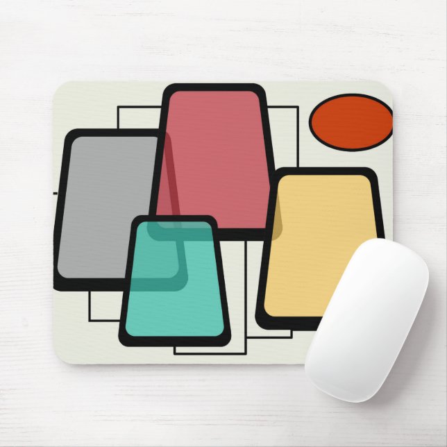 Mouse Pad MidMod Art Landscape 1.1 (With Mouse)