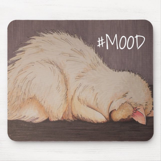 Mouse Pad: #MOOD Mouse Mat (Front)