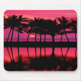**MOUSE PAD - * Pink Palm Trees Computer Mousepad