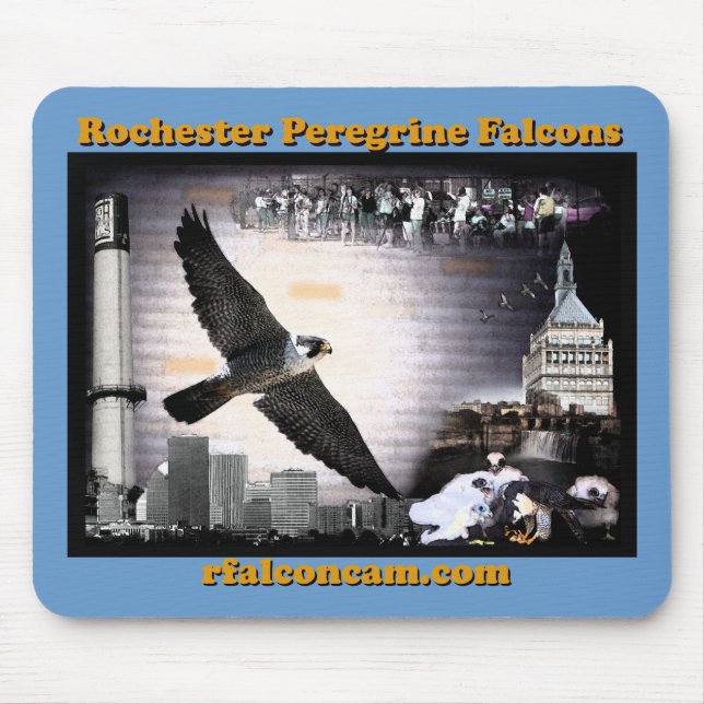 Mouse Pad Rochester Peregrine Falcons (Front)