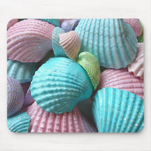 Mouse pad/Sea shells Mat (Front)