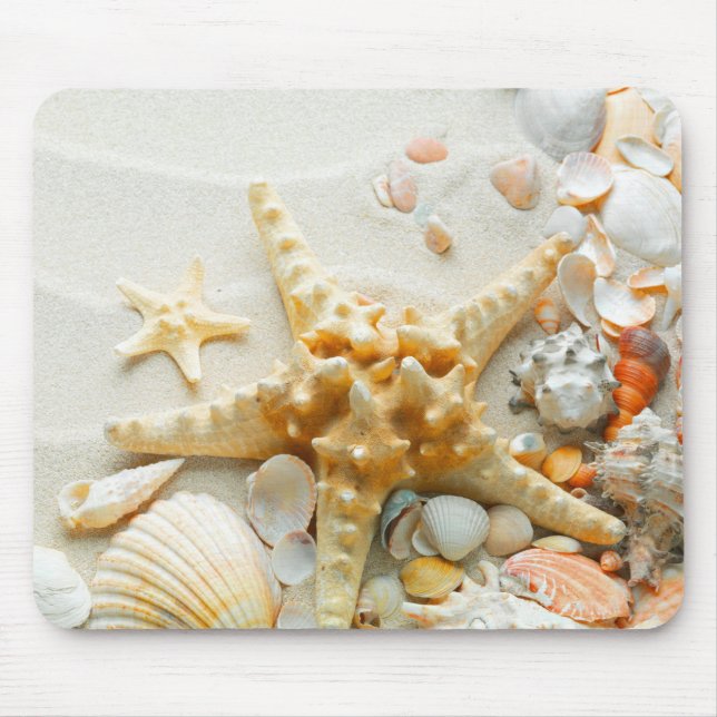 Mouse pad/Sea shells Mat (Front)