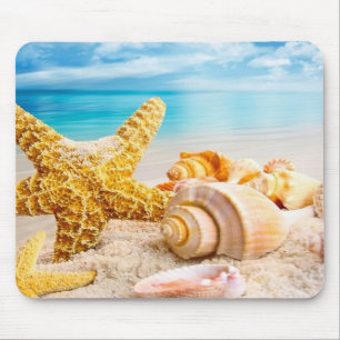 Mouse pad/Sea shells Mat