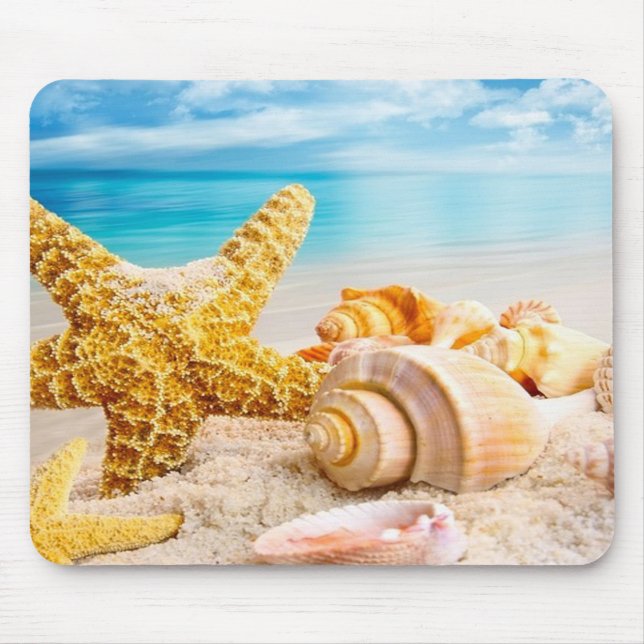 Mouse pad/Sea shells Mat (Front)