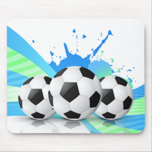 Mouse Pad-Soccer Balls Mat