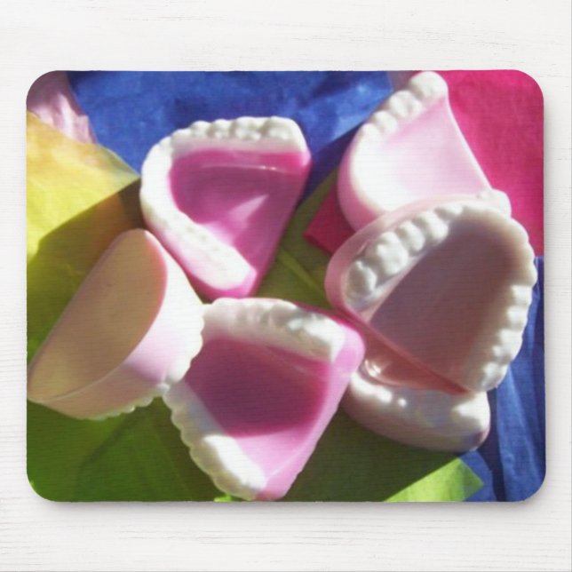 mouse pad teeth dentist (Front)