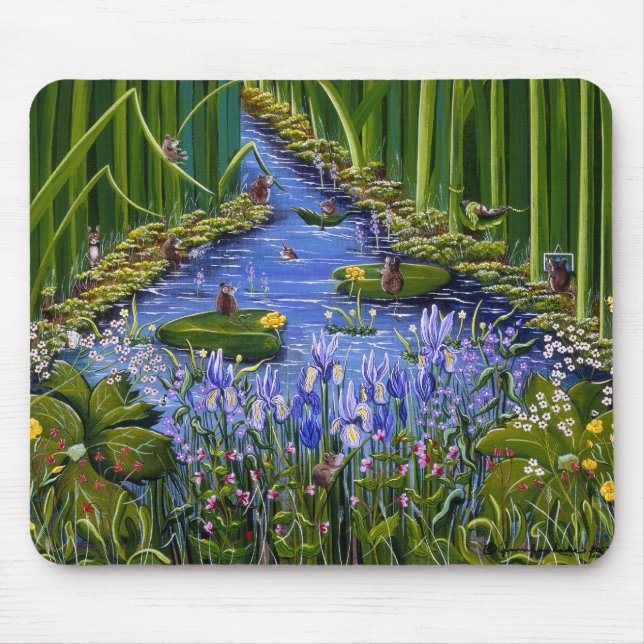 Mouse Pad...."Why Not a Mouse Pad" Mat (Front)