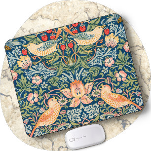 MOUSE PAD - William Morris - "Strawberry Thief"