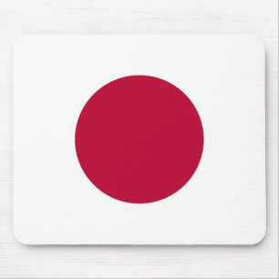 Mouse pad with Flag of Japan