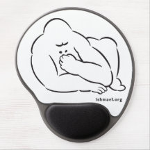 Mouse pad with Ishmael drawing