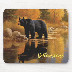 Mouse Pad-Yellowstone Bear Mouse Mat