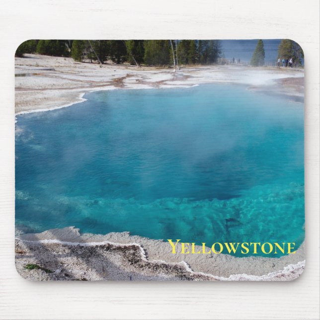 Mouse Pad Yellowstone Hot Spring (Front)