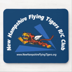 Mouse pads, dark-colour, with NH Flying Tigers Mat