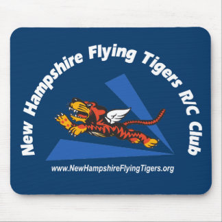 Mouse pads, dark-colour, with NH Flying Tigers Mat