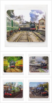 Mouse Pads - Steam Trains