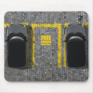 Mouse Parking Lot  Mousepad