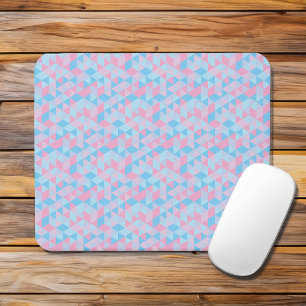  Mouse pat pastel color geometric pattern Mat
