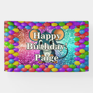 Mouse Personalised character birthday banner