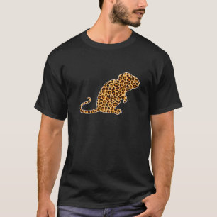 Mouse Pet Animal Print Leopard Girls Women For Her T-Shirt