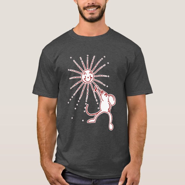 Mouse Pointing T-shirt (Front)