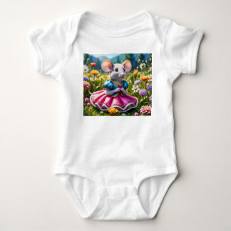 Mouse Princess Baby Bodysuit