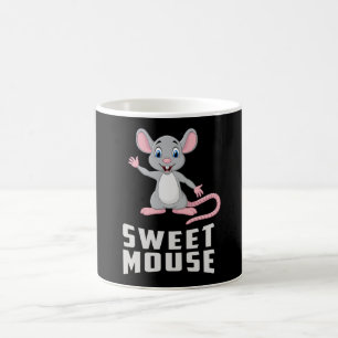 Mouse Rat Animal Cheese Love Pet Funny Gift Idea Coffee Mug