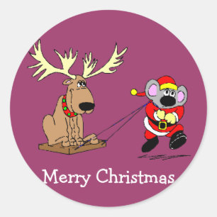 Mouse & Reindeer Stickers
