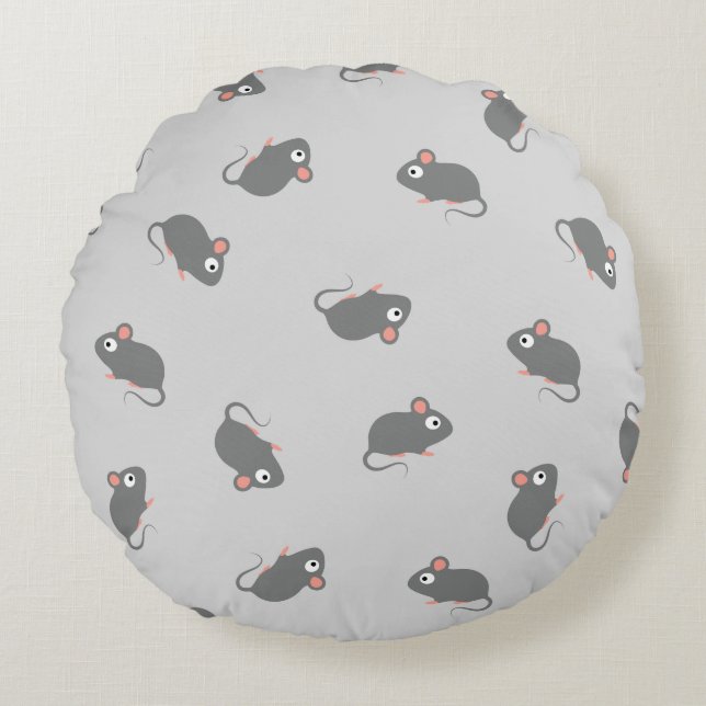 Mouse Round Cushion (Front)