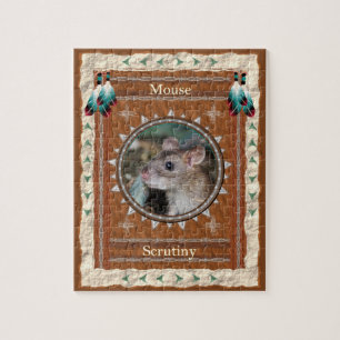 Mouse Scrutiny Energy Jigsaw Puzzle