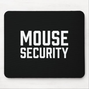 Mouse Security Birthday Family Halloween Costume Mat