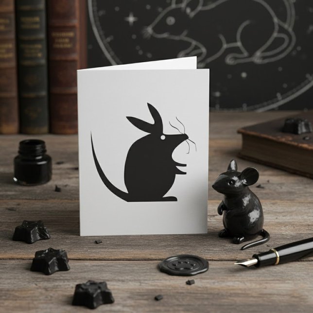 Mouse Silhouette Card (Creator Uploaded)