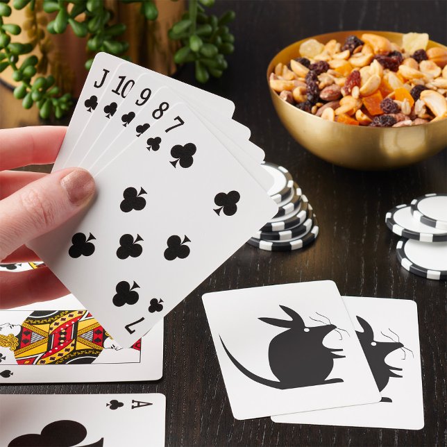 Mouse Silhouette Playing Cards (Creator Uploaded)