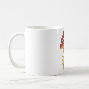 Mouse Sleeping Under a Mushroom Coffee Mug