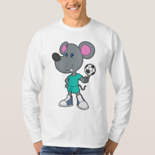 Mouse Soccer player Soccer T-Shirt