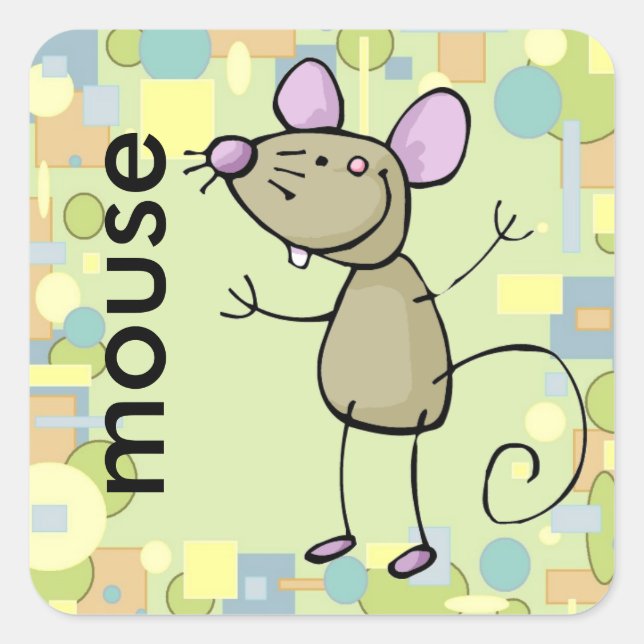 mouse sticker (Front)