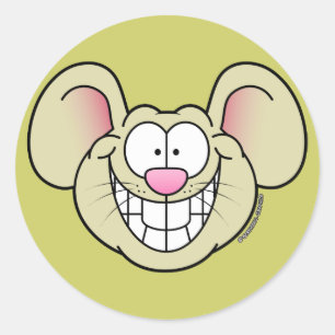 Mouse (Tan) Stickers