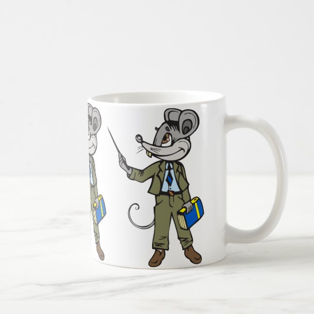 Mouse Teacher Coffee Mug (Right)