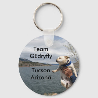 mouse, Team GEdryflyTucson Arizona Key Ring