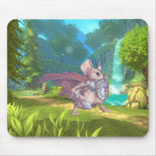 Mouse Warrior of the Wood Mouse Mat