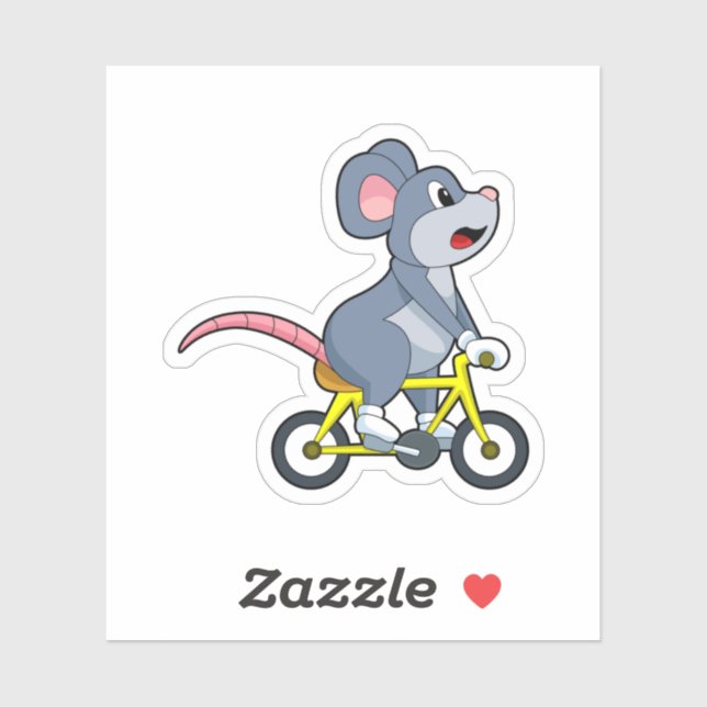 Mouse with Bicycle (Sheet)