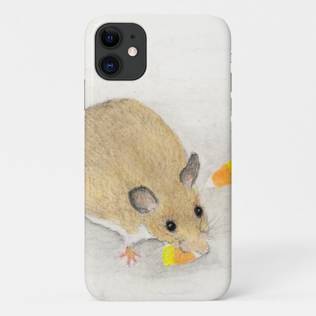 Mouse with Candy Corns Case-Mate iPhone Case (Back)