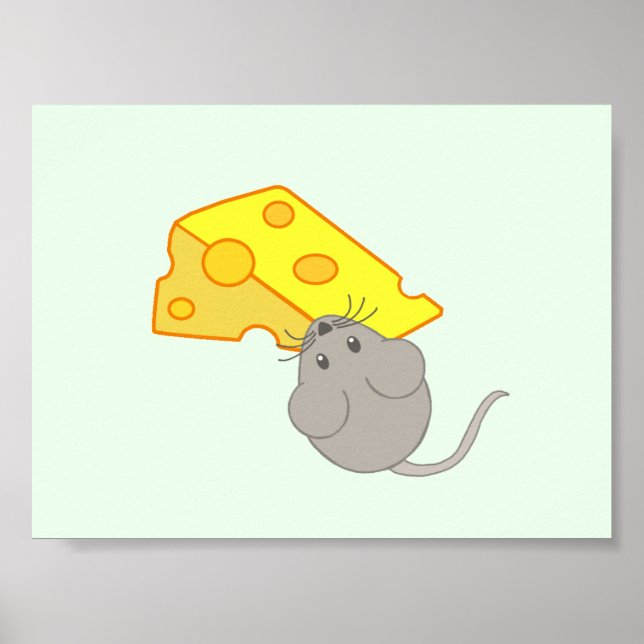 Mouse with Cheese Poster (Front)