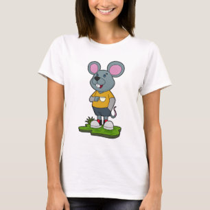 Mouse with Coffee cup T-Shirt