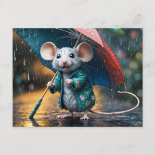 Mouse with screen Postcard