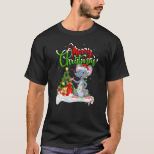 Mouse Xmas Decorations Santa Mouse Christmas T-Shirt