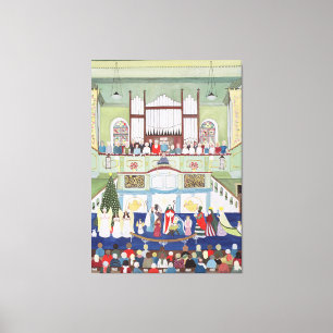 Mousehole Methodist Chapel Cornwall Canvas Print