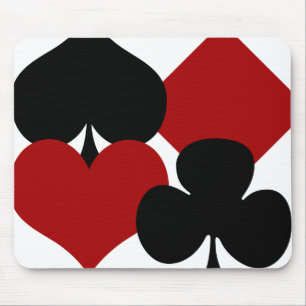 Mousemat, Playing Card Suits Mouse Mat