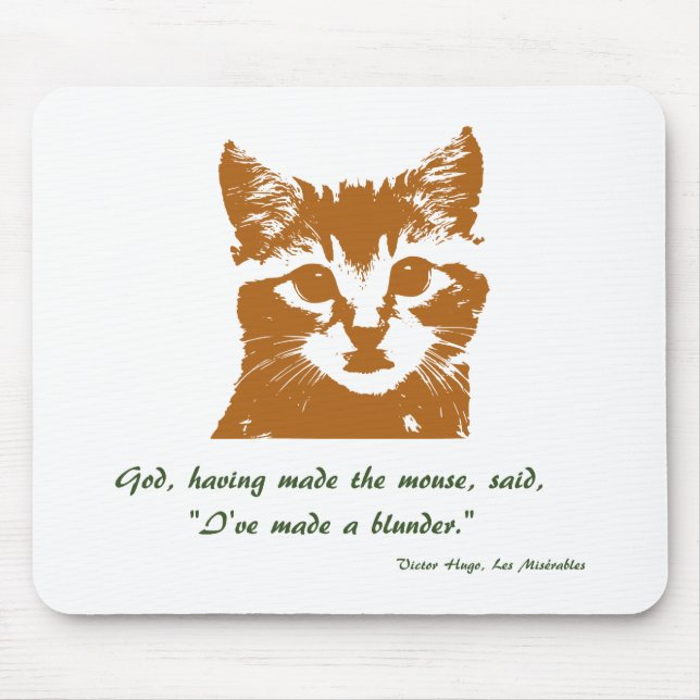 Mousemat: The Cat Mouse Mat (Front)
