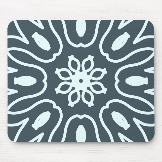 Mousepad, A classic floral elegant design  Mouse Mat (Front)