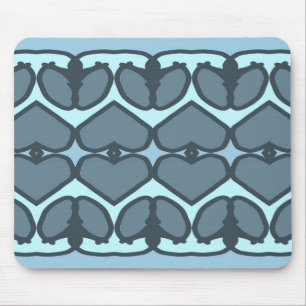 Mousepad, a classic modern  symmetrical design mouse mat